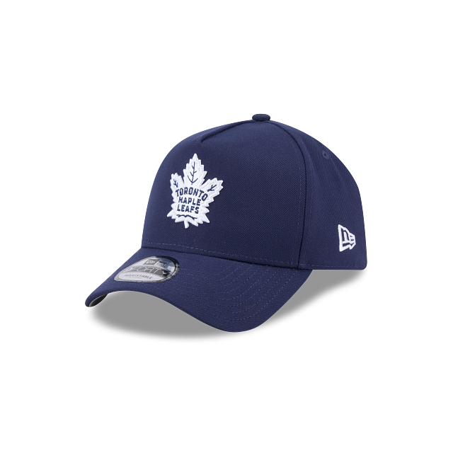 TORONTO MAPLE LEAFS 9FORTY A-FRAME NEW ERA NAVY SNAPBACK HAT