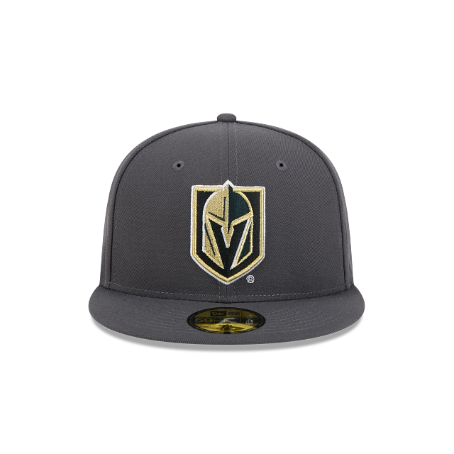 LAS VEGAS GOLDEN KNIGHTS NEW ERA NHL 59FIFTY GREY FITTED HAT