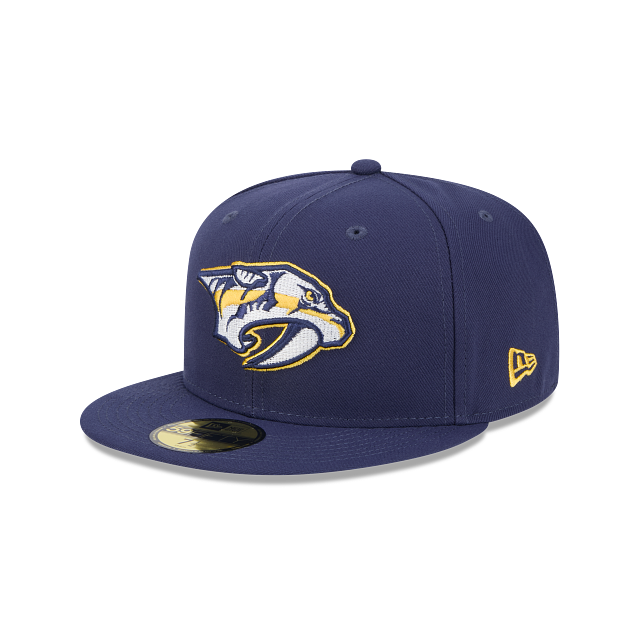 NASHVILLE PREDATORS NEW ERA NHL 59FIFTY NAVY FITTED HAT