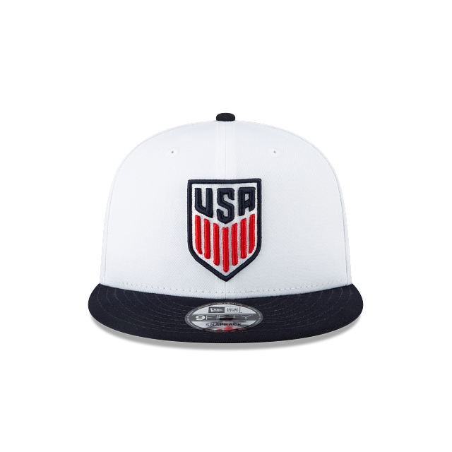 USA SOCCER NATIONAL TEAM 9FIFTY NEW ERA 2TONE WHITE/NAVY SNAPBACK HAT