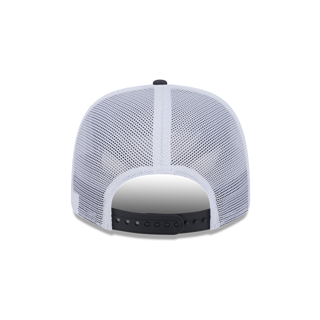 LAS VEGAS KNIGHTS NEW ERA NHL 9SEVENTY GREY ROPE TRUCKER SNAPBACK HAT