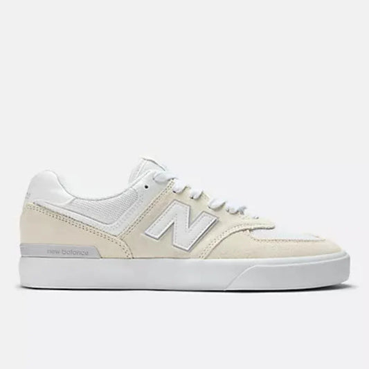 NEW BALANCE NUMERIC 574 VULC OFF WHITE SHOE- 574VOW