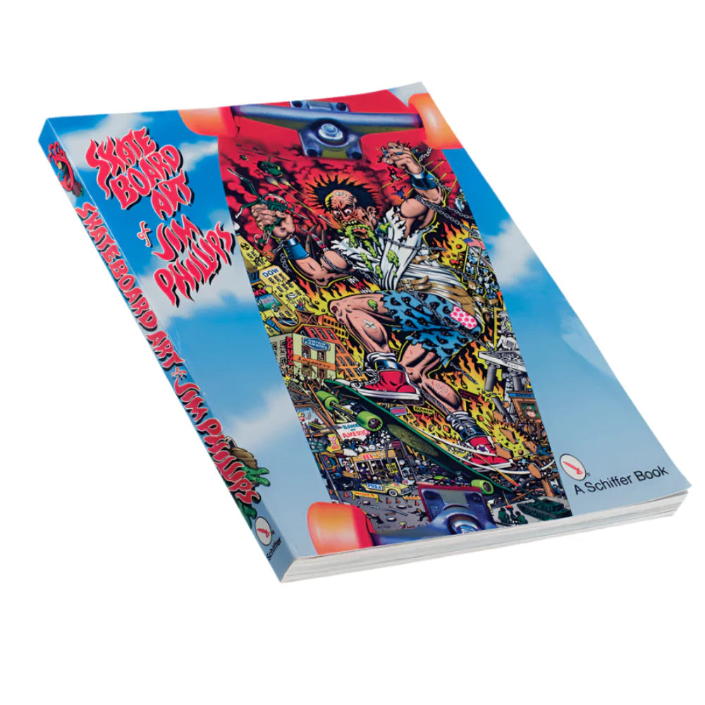 SANTA CRUZ 'THE SKATEBOARD ART OF JIM PHILLIPS' BOOK
