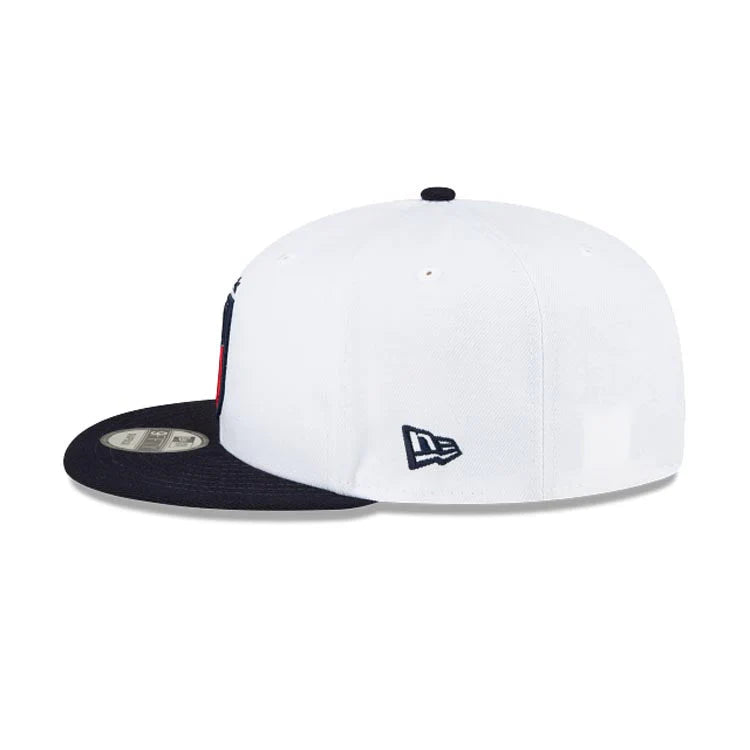 USA SOCCER NATIONAL TEAM 9FIFTY NEW ERA 2TONE WHITE/NAVY SNAPBACK HAT