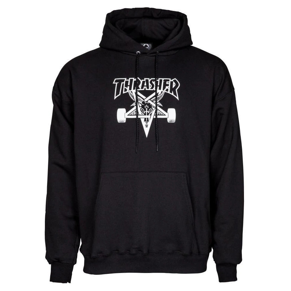 THRASHER SKATEGOAT HOODIE - BLACK